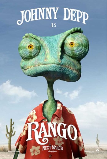MOVIB32301 Rango Movie Poster - 11 x 17 in.
