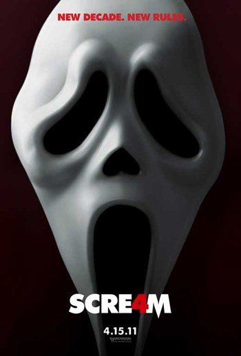 Scream 4 Movie Poster - 11 x 17 in.