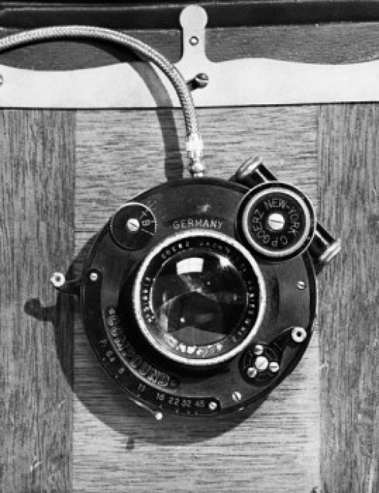 Close-Up of a Camera Poster Print - 18 x 24 in.