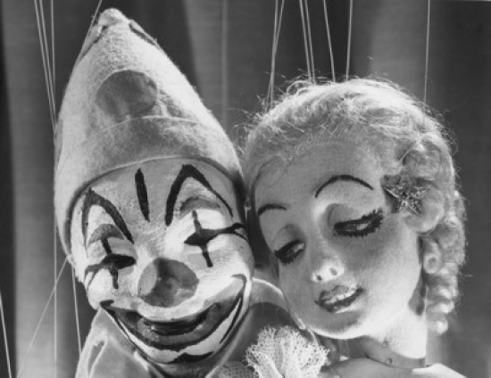 Two Marionettes Poster Print - 18 x 24 in.