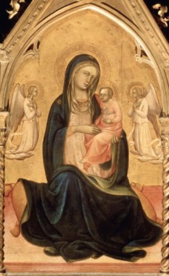Marys Prayer List 1400 Tempera on Wood Panel Lorenzo Monaco Ca.
