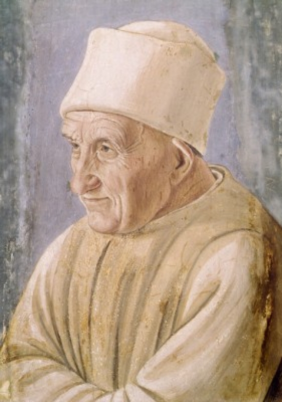 Portrait of a Man by Filippino Lippi 1457 8-1504 Italy Florence Galleria Degli Uffizi Poster Print - 18 x 24 in.