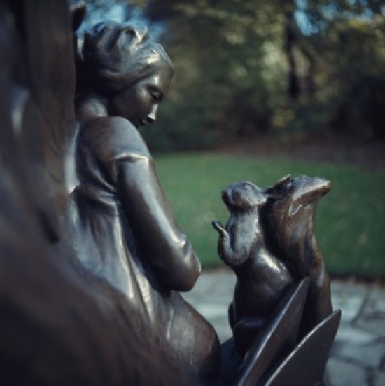 SAL3812460218 Peter Pan Statue George James Frampton British 1860-1928 Sculpture Kensington Gardens London Poster Print - 18 x 24 in.