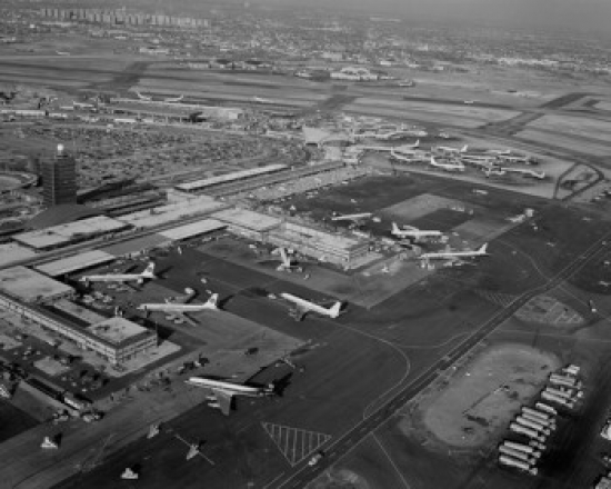 USA New York State New York City Kennedy Airport Poster Print - 18 x 24 in.