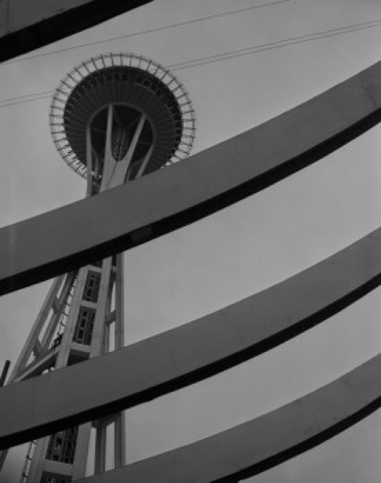 SAL255422248 USA Seattle Space Needle - 600 Foot Structural Feature of Seattle Worlds Fair Poster Print - 18 x 24 in.