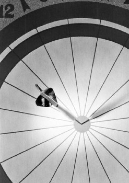 Dart in the Middle of Target Poster Print