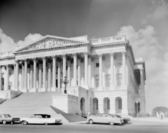 USA Washington Dc Us Senate Building Poster Print - 18 x 24 in.