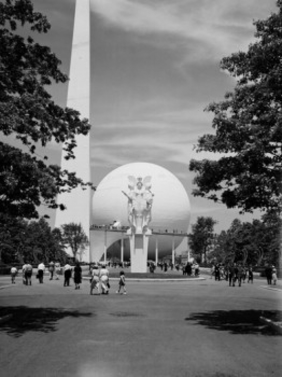 USA New York State New York City New York Worlds Fair at Flushing Meadow Park 1939 Poster Print - 18 x 24 in.