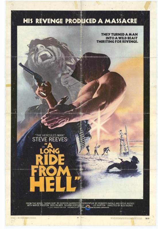 Long Ride From Hell Movie Poster - 27 x 40 in.