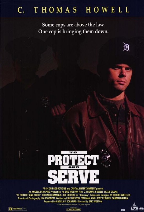 MOVIH7426 To Protect & Serve Movie Poster - 27 x 40 in -  Posterazzi
