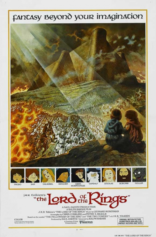 MOVIJ0324 The Lord of the Rings Movie Poster - 27 x 40 in.