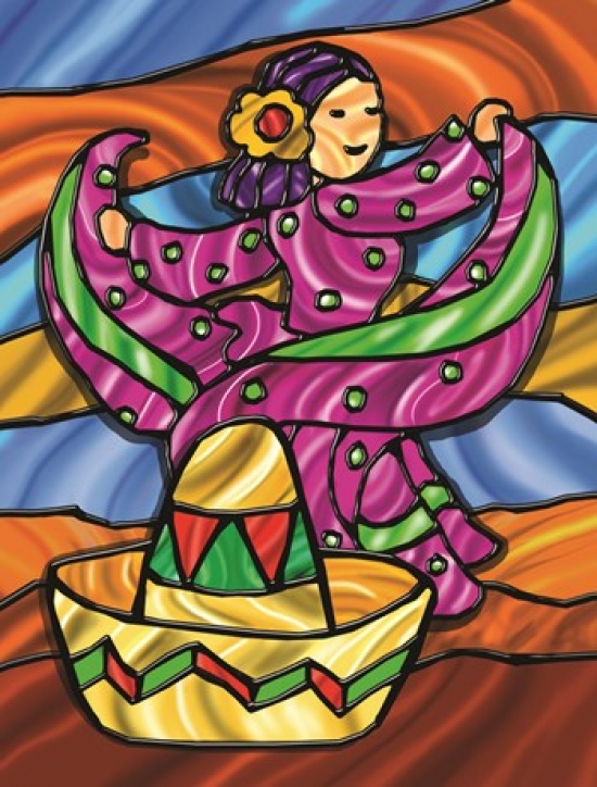 Sombrero 4 Poster Print by Jeff Maraska - 18 x 24 in.