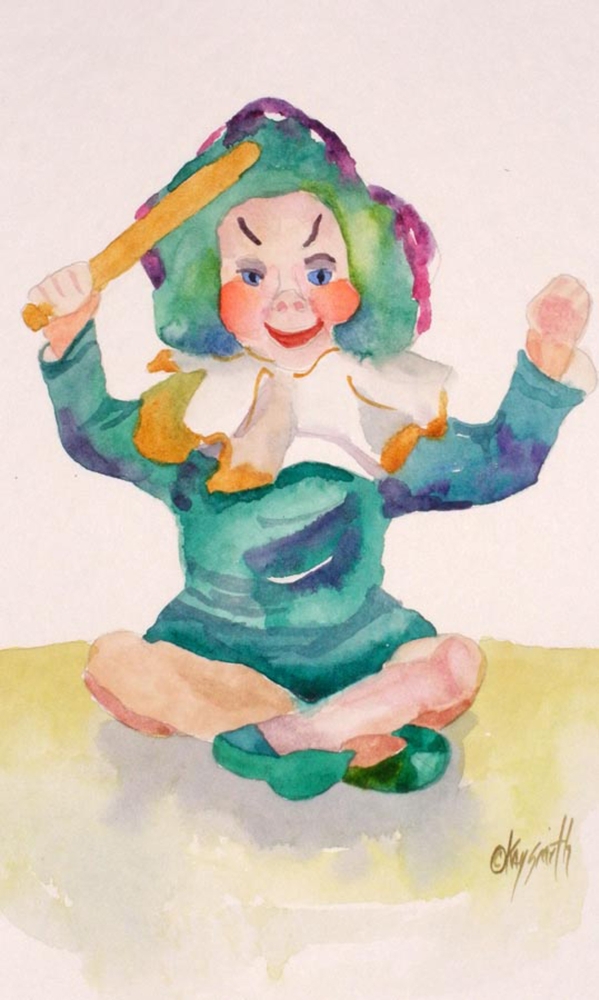 Leprechaun Poster Print by Kay Smith - 12 x 20 in.