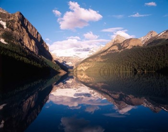 Lake Louise Mt Victoria Victoria Glacier Banff National Park Alberta Canada Print by Adam Jones -  BrainBoosters, BR3134347