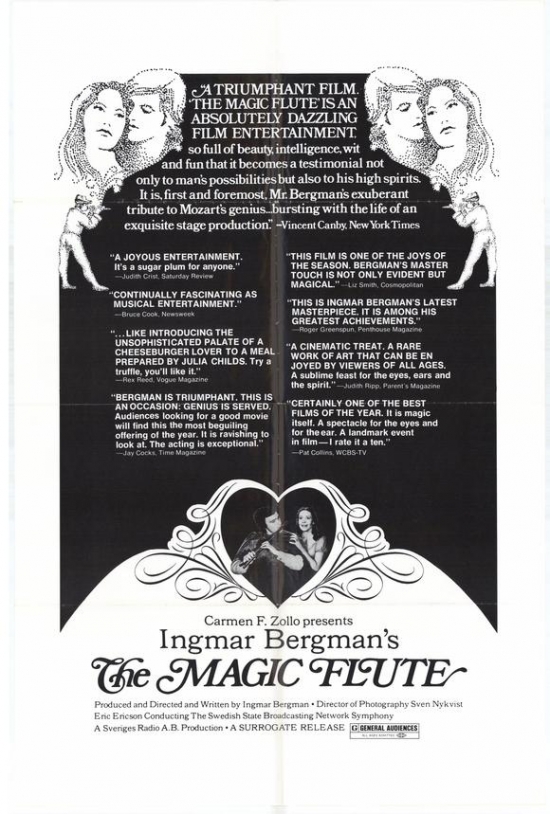Magic Flute Movie Poster - 27 x 40 in.