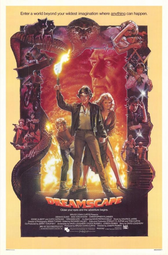 MOVGH8251 Dreamscape Movie Poster - 27 x 40 in.