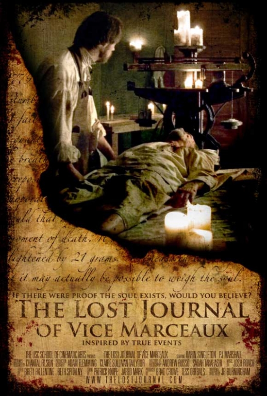 MOVGJ7066 The Lost Journal of Vice Marceaux Movie Poster - 27 x 40 in.