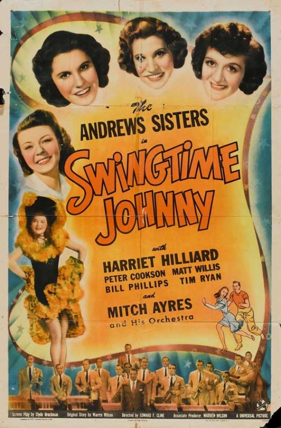 Swingtime Johnny Movie Poster - 27 x 40 in.