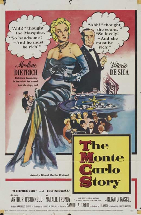 Monte Carlo Movie Poster - 27 x 40 in.