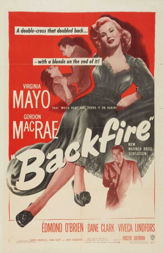 Backfire Movie Poster - 27 x 40 in.