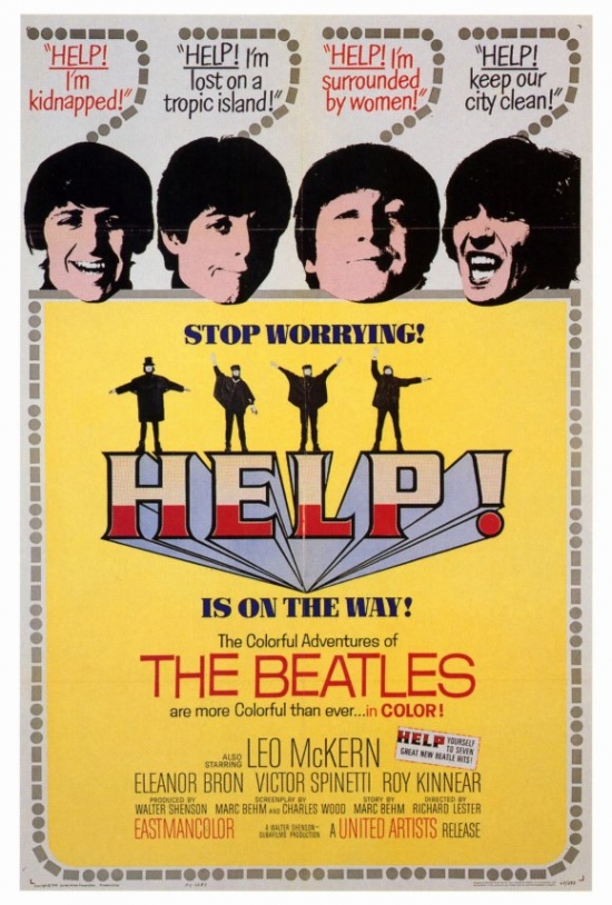 Help Movie Poster - 27 x 40 in.