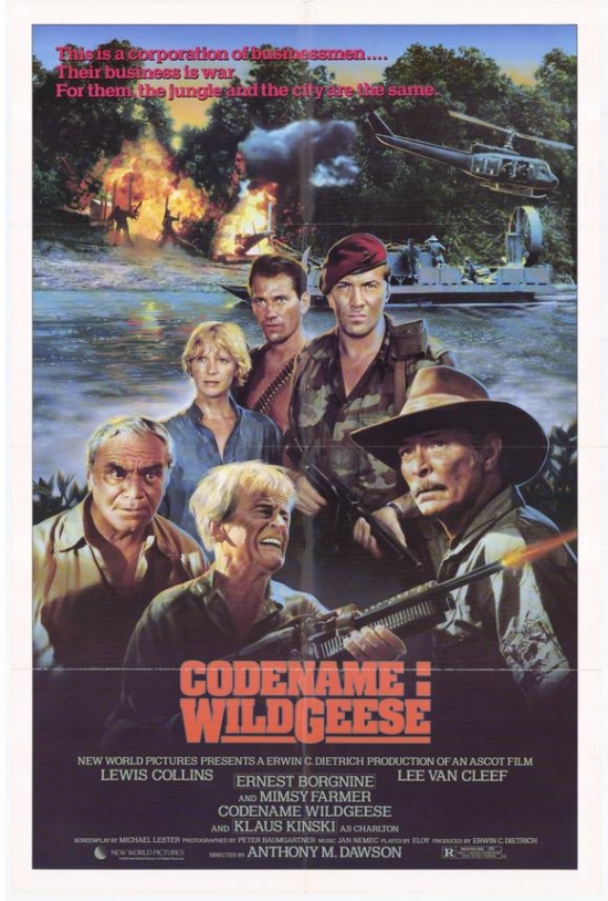 MOVIF3314 Codename-Wildgeese Movie Poster - 27 x 40 in.