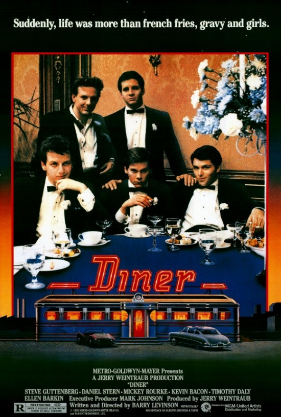 MOVIF3331 Diner Movie Poster - 27 x 40 in.