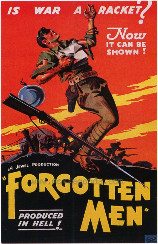 Forgotten Men Movie Poster - 27 x 40 in.