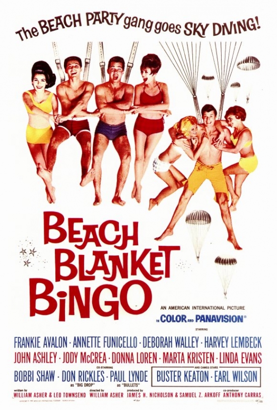 Beach Blanket Bingo Movie Poster - 27 x 40 in.