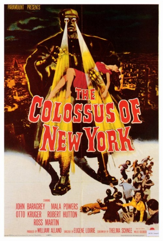 MOVIF4330 The Colossus of New York Movie Poster - 27 x 40 in.