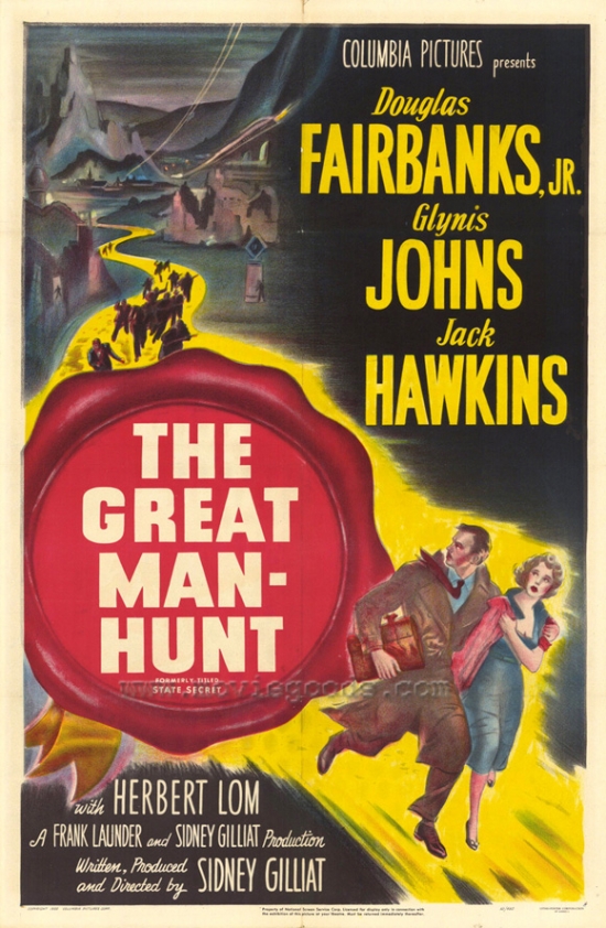 The Great Manhunt Movie Poster - 27 x 40 in.