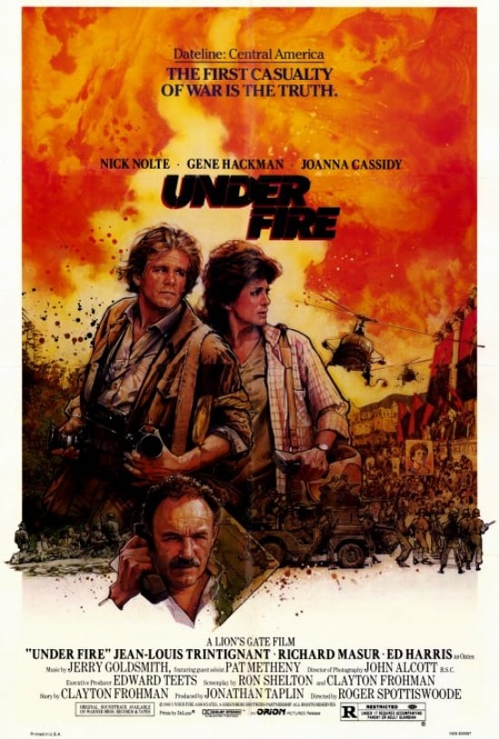 MOVIF6378 Under Fire Movie Poster - 27 x 40 in.