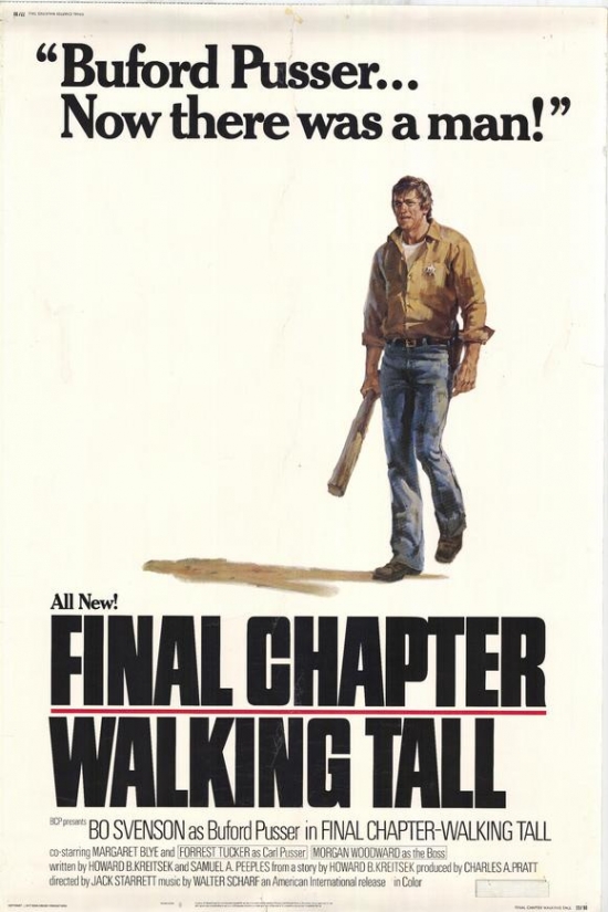 Walking Tall-The Final Chapter Movie Poster - 27 x 40 in.