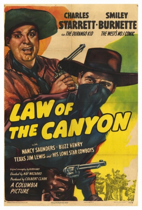 MOVIF7434 Law of the Canyon Movie Poster - 27 x 40 in.