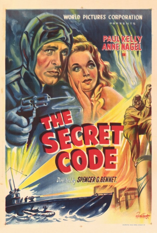 MOVIF7864 The Secret Code Movie Poster - 27 x 40 in.
