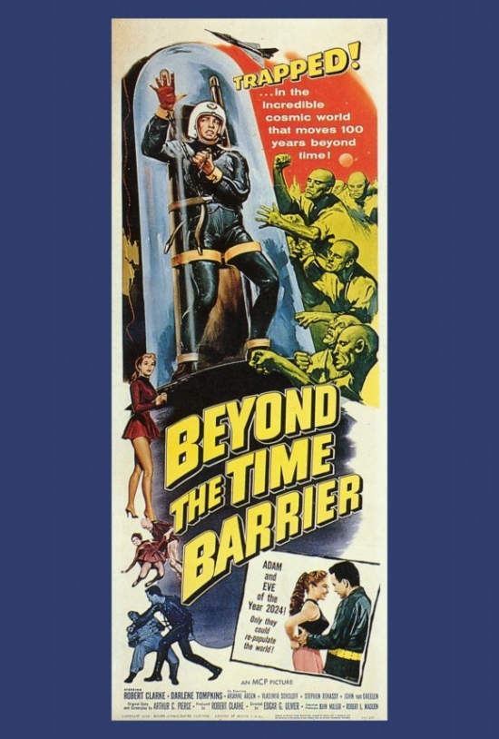 MOVIF8326 Beyond the Time Barrier Movie Poster - 27 x 40 in.