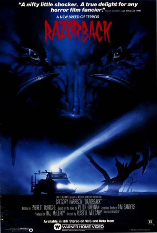 MOVIF9314 Razorback Movie Poster - 27 x 40 in.