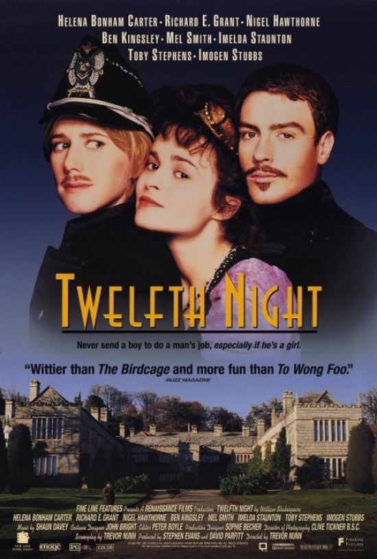Twelfth Night Movie Poster - 27 x 40 in.