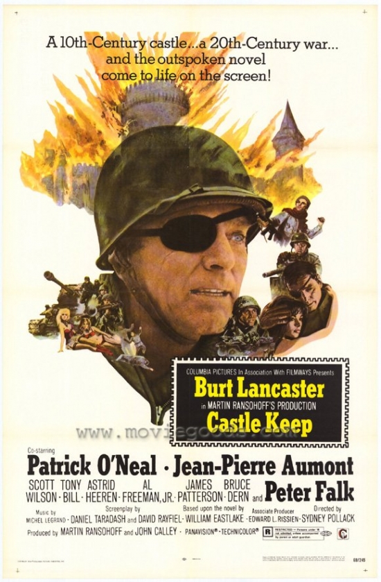 MOVIH0297 Castle Keep Movie Poster - 27 x 40 in.