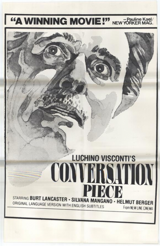 Conversation Piece Movie Poster - 27 x 40 in.