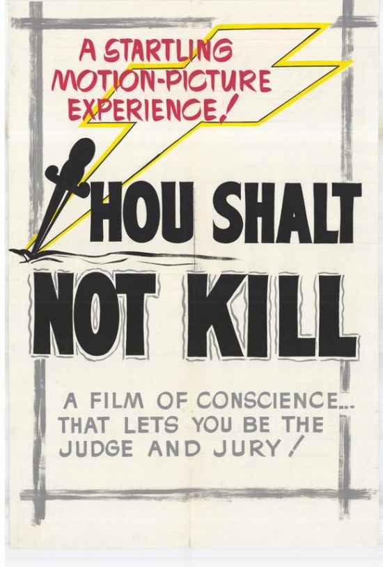 MOVIH2239 Thou Shalt Not Commit Kill Movie Poster - 27 x 40 in.