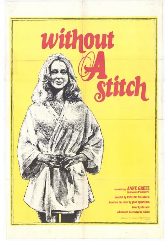 Without a Stitch Movie Poster - 27 x 40 in.