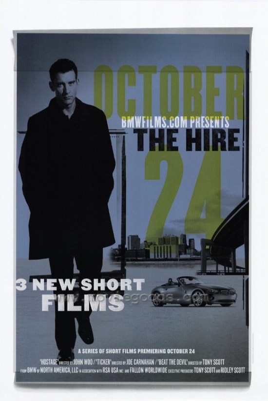 The Hire-Ticker Movie Poster - 27 x 40 in.