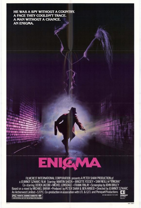 MOVCH4255 Enigma Movie Poster - 27 x 40 in.