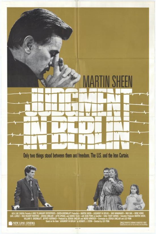 MOVCH4628 Judgment in Berlin Movie Poster - 27 x 40 in.