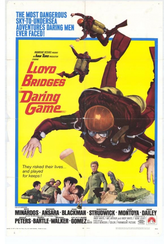 Daring Game Movie Poster - 27 x 40 in.