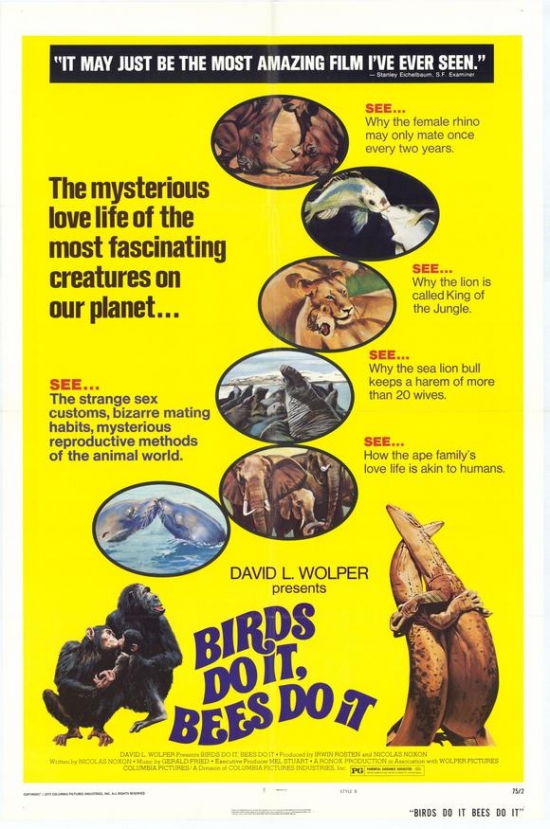 Birds Do It Bees Do It Movie Poster - 27 x 40 in.