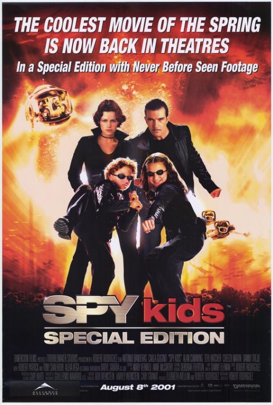 Spy Kids Movie Poster  27 x 40 in