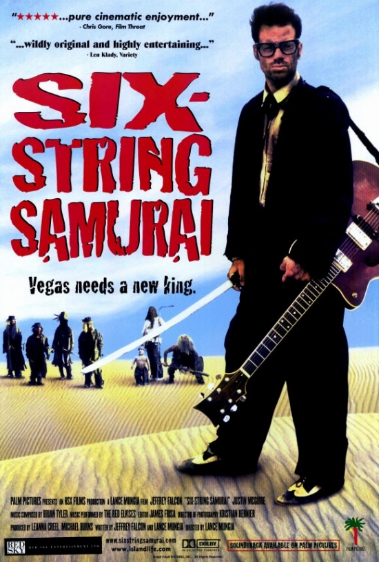 MOVEF2402 Six-String Samurai Movie Poster - 27 x 40 in.