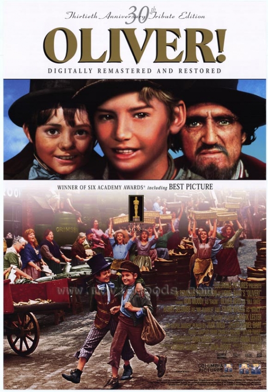 MOVEF3382 Oliver Movie Poster - 27 x 40 in.